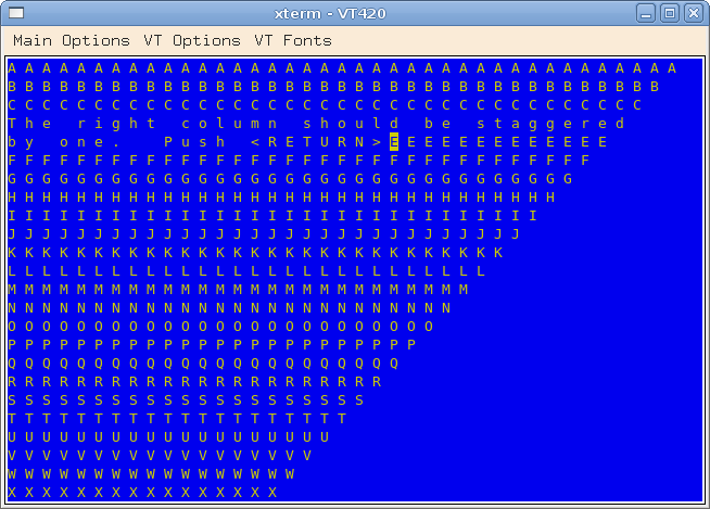 Color – Without scaled fonts