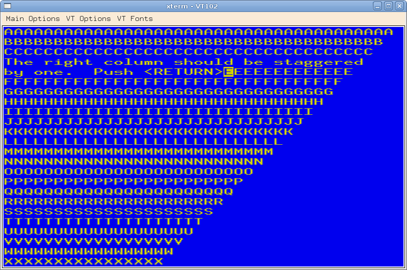 Color – With scaled fonts