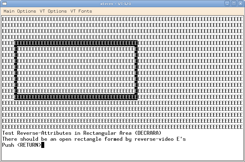 Rectangle example (monochrome)